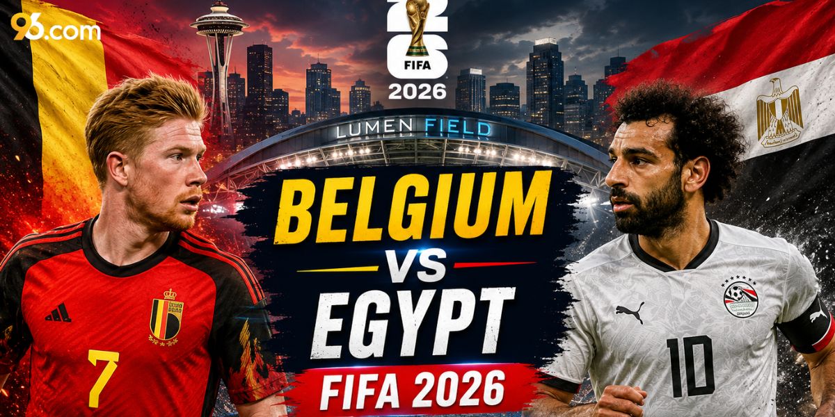 Belgium vs Egypt FIFA 2026 Match Prediction, Odds & Betting Preview